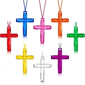 Sparkling Crystal Cross Necklace