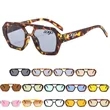Retro Chic Double Bridge Aviator Sunglasses | https://www.bestnamebadges.com