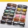 Retro Chic Double Bridge Aviator Sunglasses | https://www.bestnamebadges.com