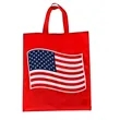 Bulk Patriotic Reusable Shopping Totes - Red, White & Blue | https://www.bestnamebadges.com