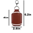 Baseball-Themed Hand Sanitizer Keychain | https://www.bestnamebadges.com