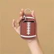 Baseball-Themed Hand Sanitizer Keychain | https://www.bestnamebadges.com