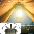 Solar-Powered Adjustable Camping Lantern | https://www.bestnamebadges.com