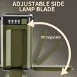 Solar-Powered Adjustable Camping Lantern | https://www.bestnamebadges.com