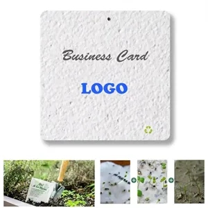 Plantable Square Seed Card