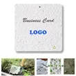 Plantable Square Seed Card | https://www.bestnamebadges.com