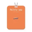 Custom Logo Double-Sided Car Air Freshener | https://www.bestnamebadges.com