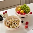 Stylish Drainage Fruit Bowl For Kitchen | https://www.bestnamebadges.com
