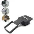 Black Soft Rubber Trailer Hitch Plug Receiver Cover | https://www.bestnamebadges.com