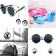 Retro Swing Disco Ball Party Shades | https://www.bestnamebadges.com