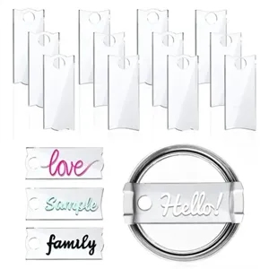 Personalized Tumbler Name Tags
