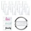 Personalized Tumbler Name Tags | https://www.bestnamebadges.com
