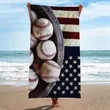 Quick Dry Sublimated Beach Towel | https://www.bestnamebadges.com