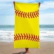 Quick Dry Sublimated Beach Towel | https://www.bestnamebadges.com