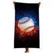 Quick Dry Sublimated Beach Towel | https://www.bestnamebadges.com