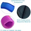 Neoprene Popsicle Cooler Sleeves | https://www.bestnamebadges.com