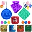 Pop Push Bubble Sensory Keychain | https://www.bestnamebadges.com
