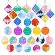 Pop Push Bubble Sensory Keychain | https://www.bestnamebadges.com