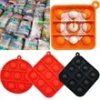 Pop Push Bubble Sensory Keychain | https://www.bestnamebadges.com