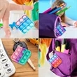 Pop Push Bubble Sensory Keychain | https://www.bestnamebadges.com