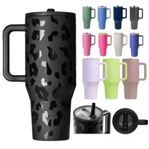 40oz Stainless Steel Insulated Travel Tumbler