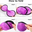 Compact Folding Hand Fan With Protective Case | https://www.bestnamebadges.com