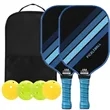Premium Graphite Pickleball Paddle Cover | https://www.bestnamebadges.com