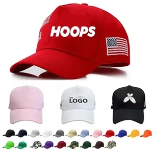 Custom Embroidered Cotton Baseball Cap