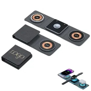 Magnetic 3-in-1 Foldable Wireless Charger