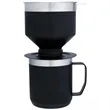 Camp-Style Stainless Steel Pour Over Brewer | https://www.bestnamebadges.com