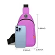 UrbanCommute Waterproof Sling Pack | https://www.bestnamebadges.com