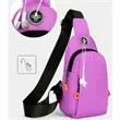 UrbanCommute Waterproof Sling Pack | https://www.bestnamebadges.com