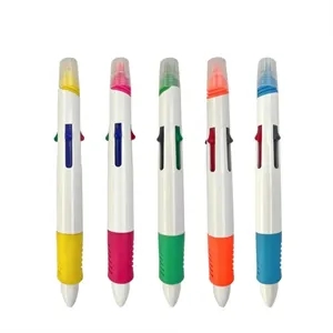 Quatro Multi-Pen With Built-In Highlighter