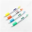 Quatro Multi-Pen With Built-In Highlighter | https://www.bestnamebadges.com