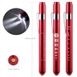 Professional LED Medical Penlight with Pupil Gauge | https://www.bestnamebadges.com