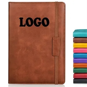 Vintage A5 Leather Travel Notebook