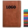 Vintage A5 Leather Travel Notebook | https://www.bestnamebadges.com