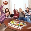 Inflatable Rugby-Themed Ice Cooler Bar | https://www.bestnamebadges.com