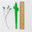 Cute Cactus Gel Pens With Flower Top | https://www.bestnamebadges.com