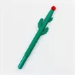 Cute Cactus Gel Pens With Flower Top | https://www.bestnamebadges.com