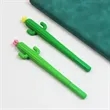 Cute Cactus Gel Pens With Flower Top | https://www.bestnamebadges.com