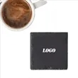 Engraved Slate Stone Coasters | https://www.bestnamebadges.com