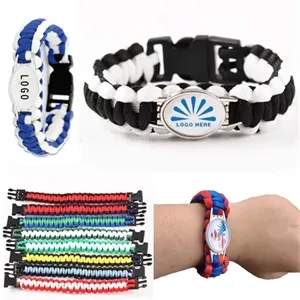 Tactical Paracord Survival Bracelet For Men