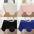Stylish Waterproof Tablecloth | https://www.bestnamebadges.com