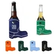 Boot Shaped Bottle Cooler With Neoprene Insulation | https://www.bestnamebadges.com