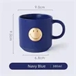 Chic Striped Ceramic Coffee Mug (12oz) | https://www.bestnamebadges.com