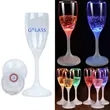 LED Light-Up Champagne Wine Glass | https://www.bestnamebadges.com