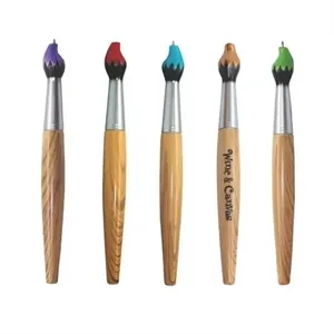 Bamboo Brush Twist Ballpoint Pen
