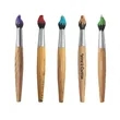 Bamboo Brush Twist Ballpoint Pen | https://www.bestnamebadges.com