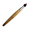 Bamboo Brush Twist Ballpoint Pen | https://www.bestnamebadges.com
